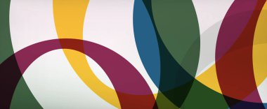 Çember geometrik şekiller, o harf tekrarlayan duvar kağıtları. İş veya teknoloji sunumları, İnternet posterleri veya web broşürü kapakları için soyut arkaplan