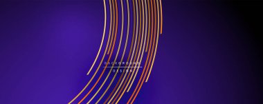 Soyut renkli çizgiler vektör arkaplanı. İnternet, büyük veri ve teknoloji bağlantıları kavramı, soyut şablon