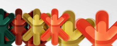 İş veya teknoloji sunumları, İnternet posterleri veya web broşürü kapakları için soyut geçişler