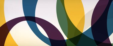 Çember geometrik şekiller, o harf tekrarlayan duvar kağıtları. İş veya teknoloji sunumları, İnternet posterleri veya web broşürü kapakları için soyut arkaplan