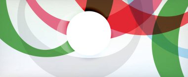 Çember geometrik şekiller, o harf tekrarlayan duvar kağıtları. İş veya teknoloji sunumları, İnternet posterleri veya web broşürü kapakları için soyut arkaplan