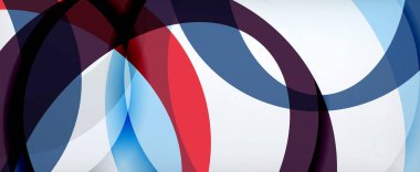 Çember geometrik şekiller, o harf tekrarlayan duvar kağıtları. İş veya teknoloji sunumları, İnternet posterleri veya web broşürü kapakları için soyut arkaplan