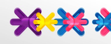 İş veya teknoloji sunumları, İnternet posterleri veya web broşürü kapakları için soyut geçişler