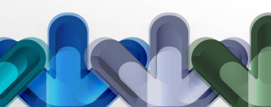 İş veya teknoloji sunumları, İnternet posterleri veya web broşürü kapakları için soyut geçişler