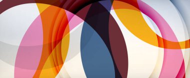 Çember geometrik şekiller, o harf tekrarlayan duvar kağıtları. İş veya teknoloji sunumları, İnternet posterleri veya web broşürü kapakları için soyut arkaplan