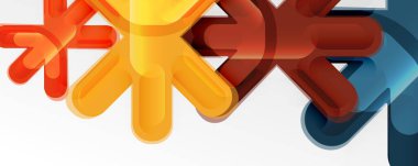 İş veya teknoloji sunumları, İnternet posterleri veya web broşürü kapakları için soyut geçişler