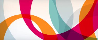 Çember geometrik şekiller, o harf tekrarlayan duvar kağıtları. İş veya teknoloji sunumları, İnternet posterleri veya web broşürü kapakları için soyut arkaplan