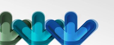 İş veya teknoloji sunumları, İnternet posterleri veya web broşürü kapakları için soyut geçişler