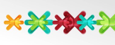 İş veya teknoloji sunumları, İnternet posterleri veya web broşürü kapakları için soyut geçişler