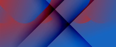 Kare şekiller geometrik soyut arkaplan. Üç boyutlu gölge efektleri ve sıvı eğimleri. Modern çakışma biçimleri