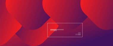 Kare şekiller geometrik soyut arkaplan. Üç boyutlu gölge efektleri ve sıvı eğimleri. Modern çakışma biçimleri