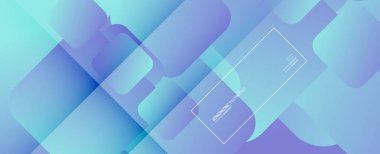 Kare şekiller geometrik soyut arkaplan. Üç boyutlu gölge efektleri ve sıvı eğimleri. Modern çakışma biçimleri