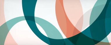 Çember geometrik şekiller, o harf tekrarlayan duvar kağıtları. İş veya teknoloji sunumları, İnternet posterleri veya web broşürü kapakları için soyut arkaplan