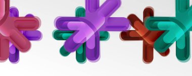 İş veya teknoloji sunumları, İnternet posterleri veya web broşürü kapakları için soyut geçişler