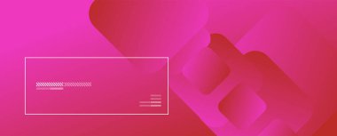 Kare şekiller geometrik soyut arkaplan. Üç boyutlu gölge efektleri ve sıvı eğimleri. Modern çakışma biçimleri