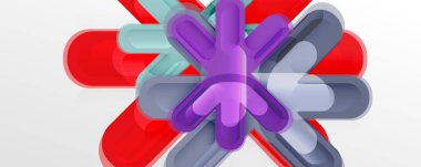 İş veya teknoloji sunumları, İnternet posterleri veya web broşürü kapakları için soyut geçişler