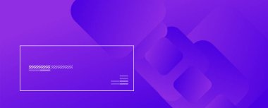 Kare şekiller geometrik soyut arkaplan. Üç boyutlu gölge efektleri ve sıvı eğimleri. Modern çakışma biçimleri