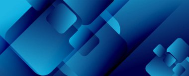 Kare şekiller geometrik soyut arkaplan. Üç boyutlu gölge efektleri ve sıvı eğimleri. Modern çakışma biçimleri