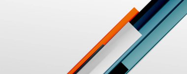 Çok renkli satır arkaplanı. İş veya teknoloji sunumları, İnternet posterleri veya web broşürü kapakları için tasarım şablonu