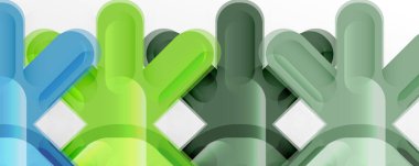 İş veya teknoloji sunumları, İnternet posterleri veya web broşürü kapakları için soyut geçişler