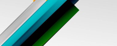 Çok renkli satır arkaplanı. İş veya teknoloji sunumları, İnternet posterleri veya web broşürü kapakları için tasarım şablonu