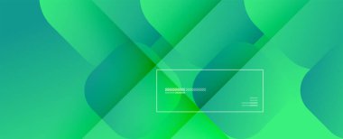 Kare şekiller geometrik soyut arkaplan. Üç boyutlu gölge efektleri ve sıvı eğimleri. Modern çakışma biçimleri