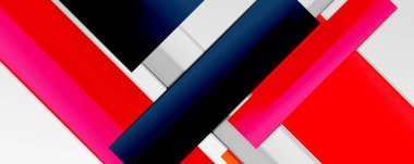 İş veya teknoloji sunumu, İnternet posteri veya web broşürü kapağı, duvar kağıdı kapağı için renk soyut geometrik arkaplan