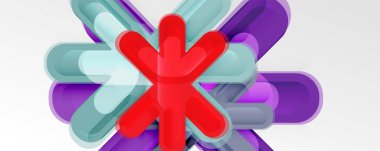 İş veya teknoloji sunumları, İnternet posterleri veya web broşürü kapakları için soyut geçişler