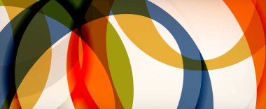 Çember geometrik şekiller, o harf tekrarlayan duvar kağıtları. İş veya teknoloji sunumları, İnternet posterleri veya web broşürü kapakları için soyut arkaplan