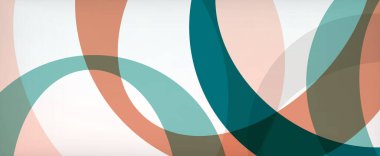 Çember geometrik şekiller, o harf tekrarlayan duvar kağıtları. İş veya teknoloji sunumları, İnternet posterleri veya web broşürü kapakları için soyut arkaplan