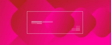 Kare şekiller geometrik soyut arkaplan. Üç boyutlu gölge efektleri ve sıvı eğimleri. Modern çakışma biçimleri