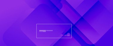 Kare şekiller geometrik soyut arkaplan. Üç boyutlu gölge efektleri ve sıvı eğimleri. Modern çakışma biçimleri