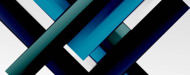 İş veya teknoloji sunumu, İnternet posteri veya web broşürü kapağı, duvar kağıdı kapağı için renk soyut geometrik arkaplan