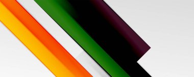 Çok renkli satır arkaplanı. İş veya teknoloji sunumları, İnternet posterleri veya web broşürü kapakları için tasarım şablonu