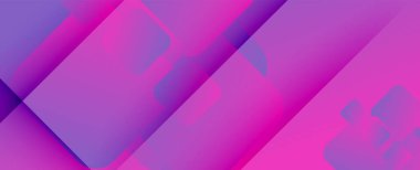 Kare şekiller geometrik soyut arkaplan. Üç boyutlu gölge efektleri ve sıvı eğimleri. Modern çakışma biçimleri