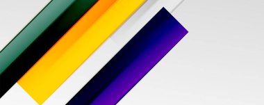 Çok renkli satır arkaplanı. İş veya teknoloji sunumları, İnternet posterleri veya web broşürü kapakları için tasarım şablonu