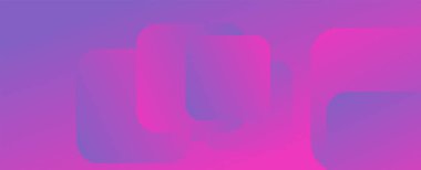 Kare şekiller geometrik soyut arkaplan. Üç boyutlu gölge efektleri ve sıvı eğimleri. Modern çakışma biçimleri