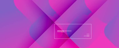 Kare şekiller geometrik soyut arkaplan. Üç boyutlu gölge efektleri ve sıvı eğimleri. Modern çakışma biçimleri