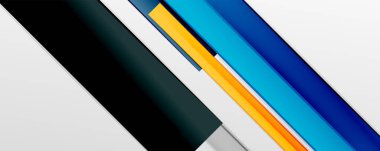 Çok renkli satır arkaplanı. İş veya teknoloji sunumları, İnternet posterleri veya web broşürü kapakları için tasarım şablonu