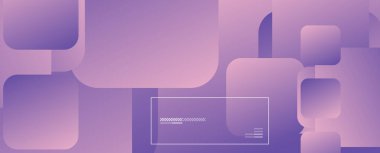 Kare şekiller geometrik soyut arkaplan. Üç boyutlu gölge efektleri ve sıvı eğimleri. Modern çakışma biçimleri