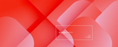 Kare şekiller geometrik soyut arkaplan. Üç boyutlu gölge efektleri ve sıvı eğimleri. Modern çakışma biçimleri