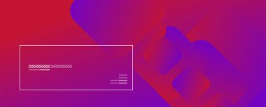 Kare şekiller geometrik soyut arkaplan. Üç boyutlu gölge efektleri ve sıvı eğimleri. Modern çakışma biçimleri