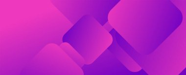 Kare şekiller geometrik soyut arkaplan. Üç boyutlu gölge efektleri ve sıvı eğimleri. Modern çakışma biçimleri