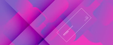 Kare şekiller geometrik soyut arkaplan. Üç boyutlu gölge efektleri ve sıvı eğimleri. Modern çakışma biçimleri