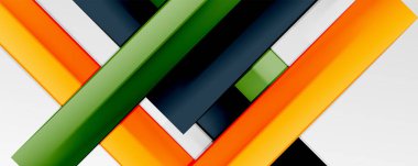 İş veya teknoloji sunumu, İnternet posteri veya web broşürü kapağı, duvar kağıdı kapağı için renk soyut geometrik arkaplan