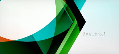 Vektör renk altıgenler geometrik soyut arkaplan