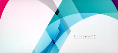 Şeffaf altıgenler geometrik şekiller soyut arkaplan