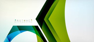 Şeffaf altıgenler geometrik şekiller soyut arkaplan