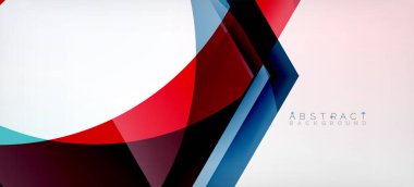 Vektör renk altıgenler geometrik soyut arkaplan