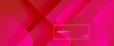 Kare şekiller geometrik soyut arkaplan. Üç boyutlu gölge efektleri ve sıvı eğimleri. Modern çakışma biçimleri